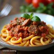 Bigoli con Rag&ugrave; di Carne Tradizionale La Ricetta Veneta Lenta
