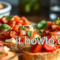 Antipasti Veloci Bruschetta: Italy on Toast in 15!