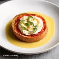 BRUSCHETTA POMODORINI E CREMA DI Unesplosione di Gusto