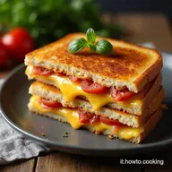 Burrito di Grilled Cheese Copia Il Sandwich Fusion che Ama la Nonna