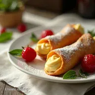 Cannoli di Grana Ripieni lAperitivo Italiano che Stupisce