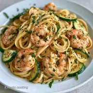 Carbonara di Gamberi e Zucchine in 35 Minuti