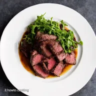 Carne Tagliata Perfetta Ricetta Rucola e Balsamico
