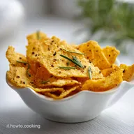 Chips di Ceci Croccanti in 20 Minuti