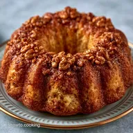 Ciambella Soffice alle Noci in Friggitrice ad Aria