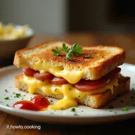 Croque Monsieur La Vera Ricetta Francese con Besciamella Cremosa