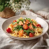 Farfalle Salmone e Rucola: Veloce e Agrumato