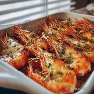 Ricetta Gamberoni al Forno Gratinati