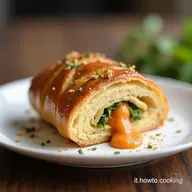 Girella Russa alle Ciliegie Brioche Soffice Fatta in Casa
