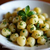 Gnocchi di Spinaci con Burro Ricetta Facile della Nonna