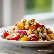 Insalata di Ceci Estiva: Fresca e Veloce