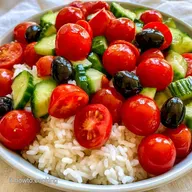 Insalata Di Riso Vegana con Riso Basmati