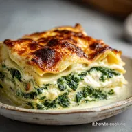 Lasagne Ricotta e Spinaci per 6 Porzioni