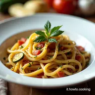 Linguine con Guanciale e Zucchine La Ricetta che Profuma dEstate