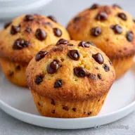 Muffin con Gocce di Cioccolato in Friggitrice ad Aria