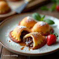 Panzerotti alla Nutella Un Morso di Felicit&agrave; Fritta