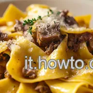 Pappardelle al Cinghiale: A Tuscan Dream!