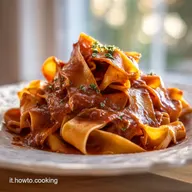 Pappardelle Rag&ugrave; Bianco Coniglio per 4