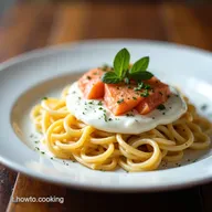 PASTA CON CREMA DI BURRATA e Salmone La Ricetta Facile