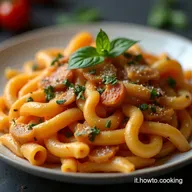Pasta alla Boscaiola Il Sugo Cremoso con Salsiccia e Funghi