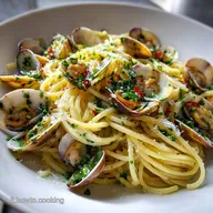 Pasta con Vongole Veraci: Crema Setosa