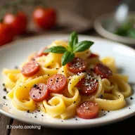 Pasta Salsiccia e Limone Ricetta Veloce e Cremosa con Salsiccia Al Limone