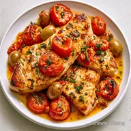 Pesce Spada Al Forno con Pomodorini