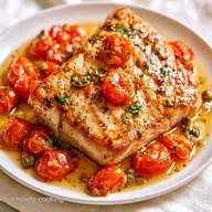 Pesce Spada Pomodorini in Padella
