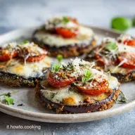 Pizzette di Melanzane al Forno per 4 Porzioni