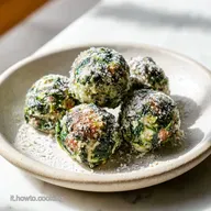 Polpette Ricotta e Spinaci Vellutate
