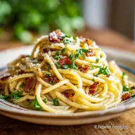 Ricetta Pasta Alla Carbonara Cremosa in 25 Minuti