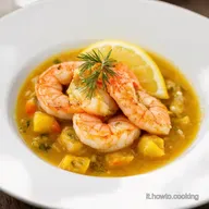 Scampi allAglio e Limone A Roman Delight