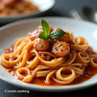 Spaghettoni al Rag&ugrave; di Polpo Profumo di Mare a Casa