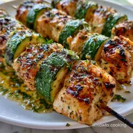 Spiedini Pollo e Zucchine per 4 Persone