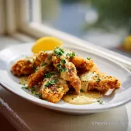 Ricetta Straccetti di Pollo al Limone per 4 Porzioni in 18 Minuti