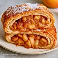 Strudel di Mele per 8 Persone Dorato