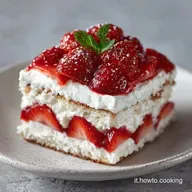 Tiramis&ugrave; Alle Fragole Cremoso e Raffrescante