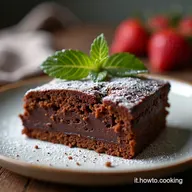 Torta Cioccolato allAcqua Ricetta Facile e Golosa