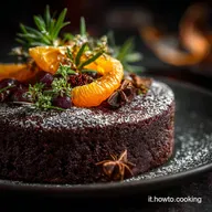 Torta di Natale senza Farina: La ricetta fondente al cioccolato e agrumi