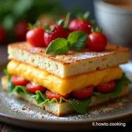 Torta Paradiso Sandwich La Merenda Soffice che Scioglie il Cuore