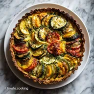 Torta Salata Alle Verdure con Scamorza: 6 Porzioni