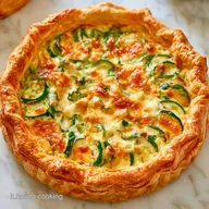 Torta Salata Zucchine con Prosciutto