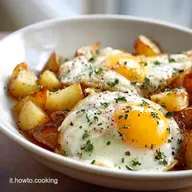 Secondo Piatto Veloce Uova e Patate in 30 Min