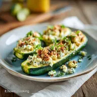 Zucchine Ripiene alla Mediterranea: Saporite e Dorate