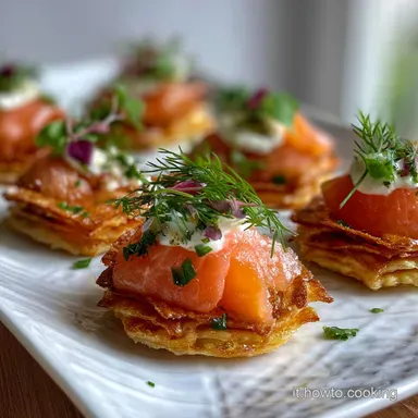 Antipasto di Natale Sfizioso al Salmone: Leggero e Veloce Scheda ricetta