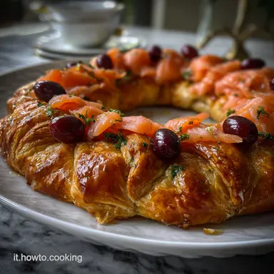 Antipasto di Capodanno con Salmone Affumicato Scheda ricetta