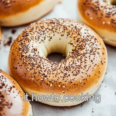 Bagel Fatti in Casa: La Ricetta Newyorkese Facile! Scheda ricetta