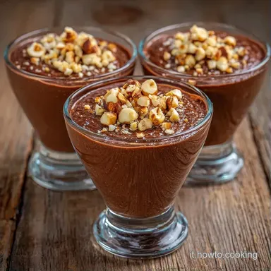 Bicchierini Mousse e Granella per 4 Persone Scheda ricetta
