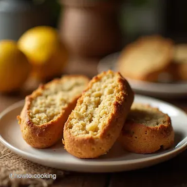 Biscotti di Grano Saraceno Rustici e Friabili al Limone Scheda ricetta