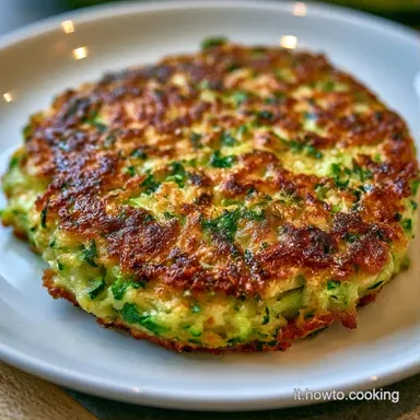 Burger Di Zucchine per 4 Persone Scheda ricetta